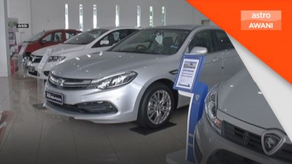 Jualan kenderaan baharu Malaysia turun lapan peratus