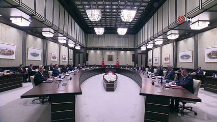 Cumhurbaşkanlığı Kabinesi Beştepe'de toplandı