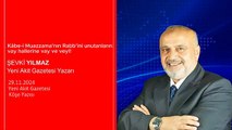 Şevki Yılmaz: Kâbe-i Muazzama’nın Rabb’ini unutanların vay hallerine vay ve veyl!