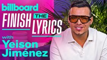 Yeison Jiménez Plays ‘Finish the Lyrics’ | Finish the Lyrics | Billboard