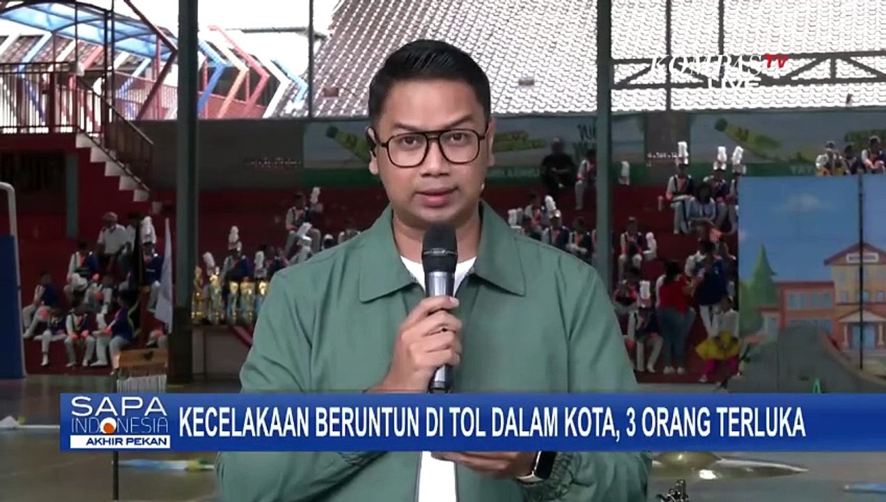 Kecelakaan Beruntun di Tol Dalam Kota Cawang, 3 Orang Terluka