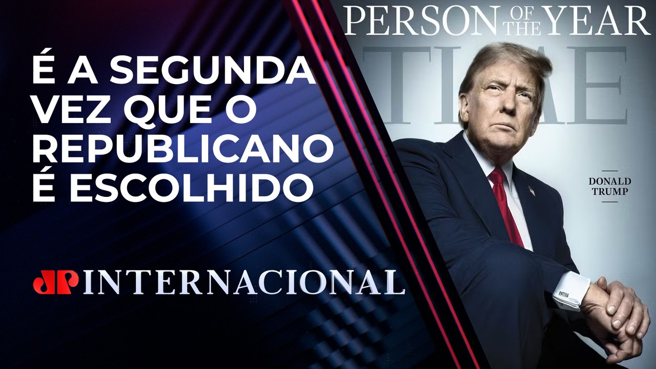 Donald Trump é eleito ‘personalidade do ano’ pela revista Time | JP INTERNACIONAL