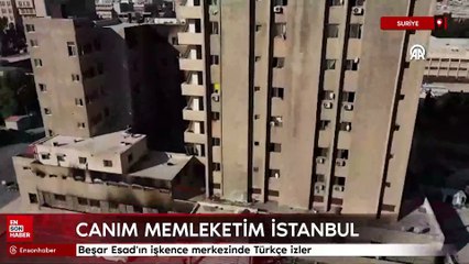 Beşar Esad'ın işkence merkezinde Türkçe izler