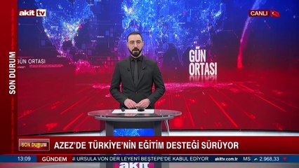 Azez'de Türkiye'nin eğitim desteği sürüyor