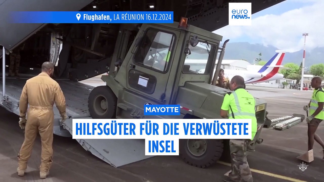 Nach dem Zyklon: Macron kündigt Besuch in Mayotte an