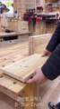 Quick process of making an adjustable shelf #woodworking #diy