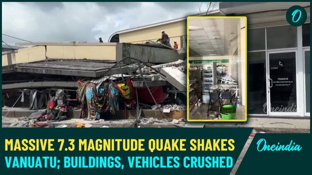 BREAKING: Powerful 7.3 Magnitude Earthquake Hits Vanuatu; Buildings Damaged, People Run For Life