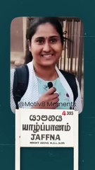 Jaffna Girl Speaks from the Heart About Tamils 🥰