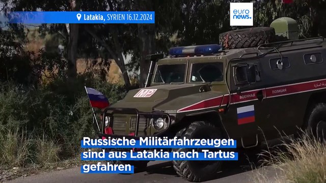 Syriens Übergangsregierung will den Abzug russischer Truppen