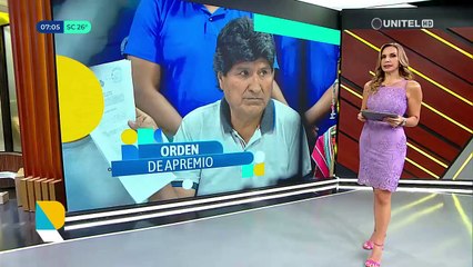 Evo Morales y que la orden se emite en excelente momento, a fin de año cuando la gente piensa en todo menos en la crisis