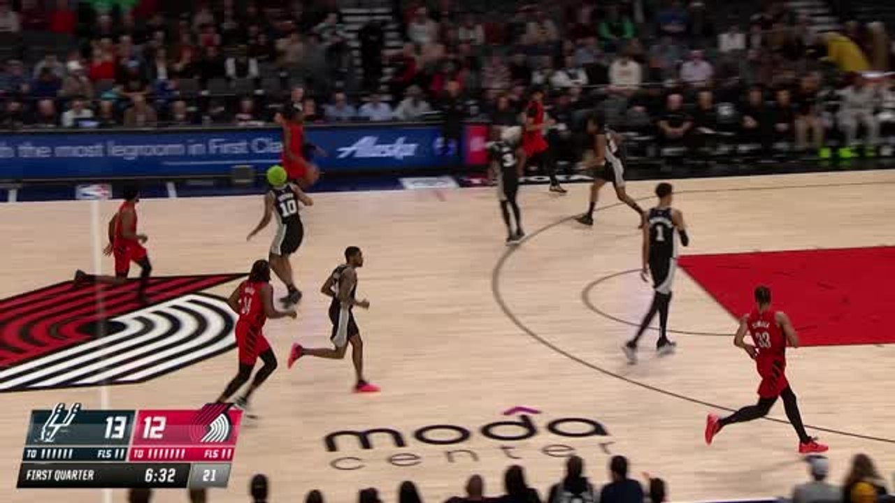 Not in my house! wemby räumt grant ab