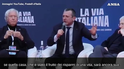 Delmastro: "Calci nel sedere a chi occupa le case"