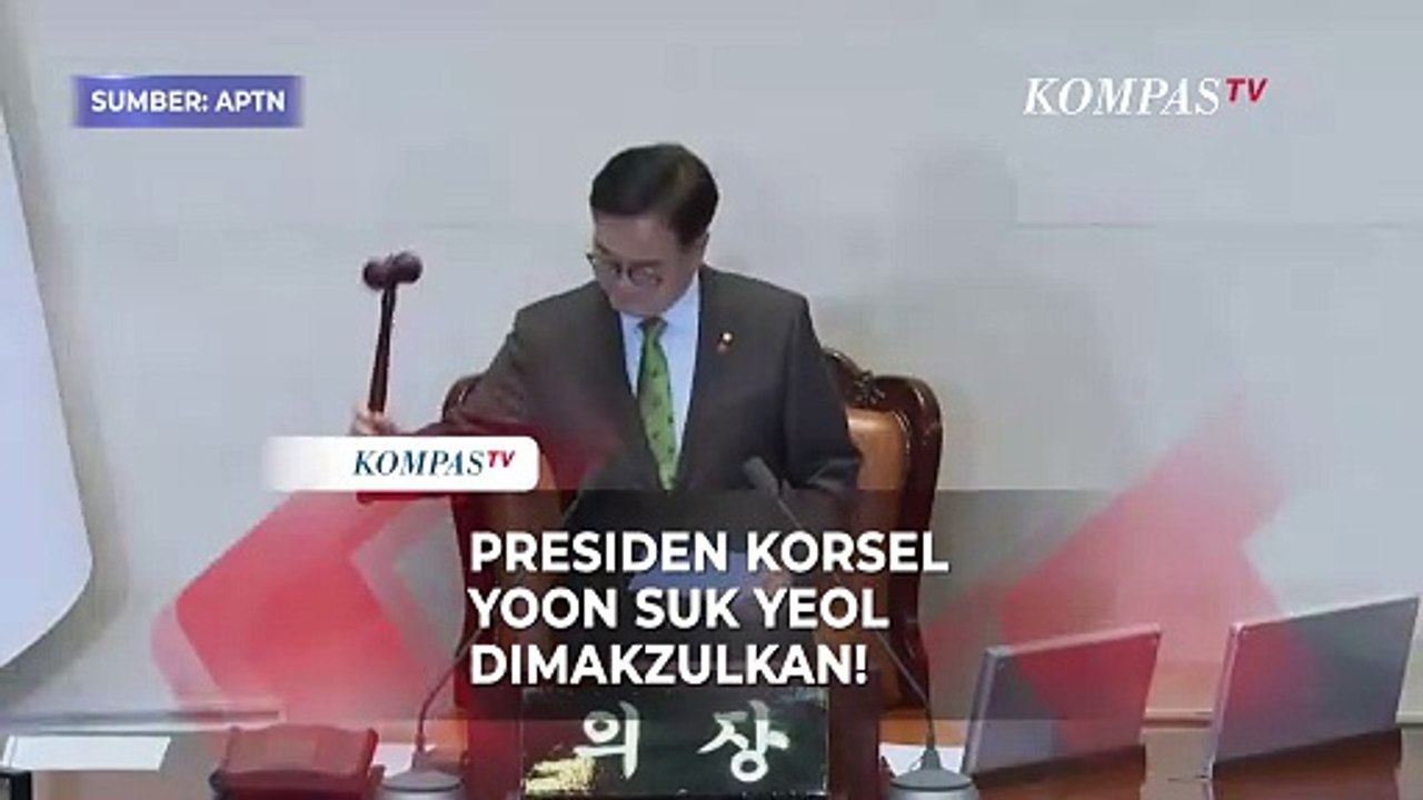 Presiden Korsel Yoon Suk Yeol Dimakzulkan Parlemen Gara-Gara Pengumuman Darurat Militer!
