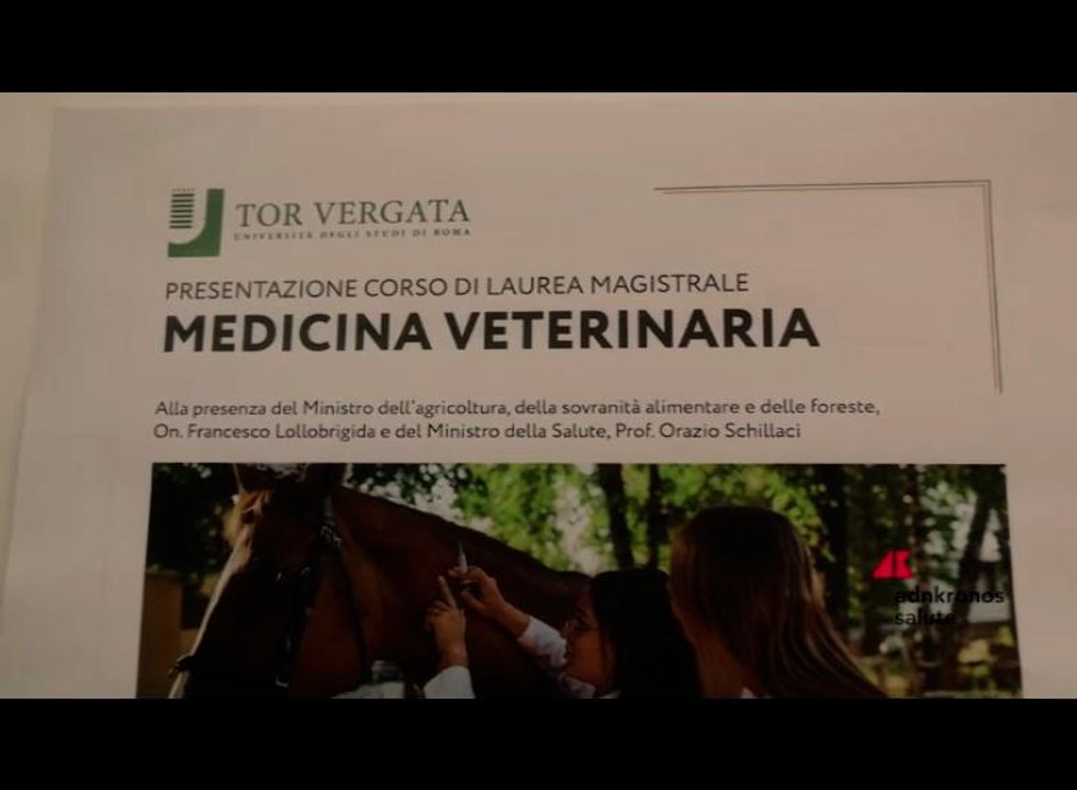 L’università di Roma Tor Vergata presenta il 1° corso di laurea del Lazio in Medicina veterinaria