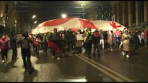 Georgia, manifestanti in piazza in attesa dell'elezione del Presidente