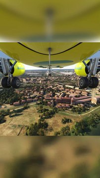 Captivating Landing: Viva Colombia A320neo at Pisa International Airport (PSA), Pisa, Italy #flights #fly #flightlovers #Canada #USA #Japan #aviation #A320neo #flying #FlyingLovers #aviationlovers #landinglovers