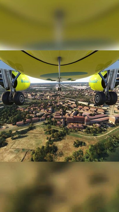 Captivating Landing: Viva Colombia A320neo at Pisa International Airport (PSA), Pisa, Italy  #flights #fly #flightlovers #Canada #USA #Japan  #aviation #A320neo #flying #FlyingLovers #aviationlovers #landinglovers