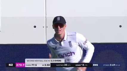 Brook makes freakish boundary catch against New Zealand