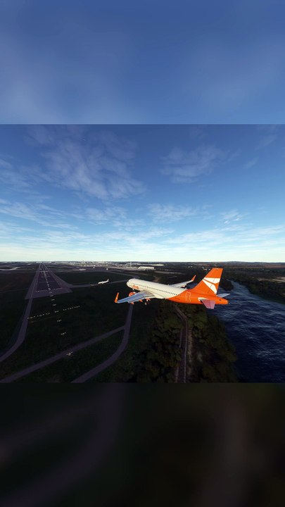 Tranquil Landing: Ultra Air A320neo at Charles de Gaulle Airport (CDG), Paris, France   #flights #fly #flightlovers #Canada #USA #Japan  #aviation #A320neo #flying #FlyingLovers #aviationlovers #landinglovers