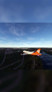 Tranquil Landing: Ultra Air A320neo at Charles de Gaulle Airport (CDG), Paris, France #flights #fly #flightlovers #Canada #USA #Japan #aviation #A320neo #flying #FlyingLovers #aviationlovers #landinglovers