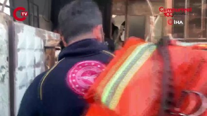 Ev yanıyor sandılar, gerçek ekipler gelince ortaya çıktı