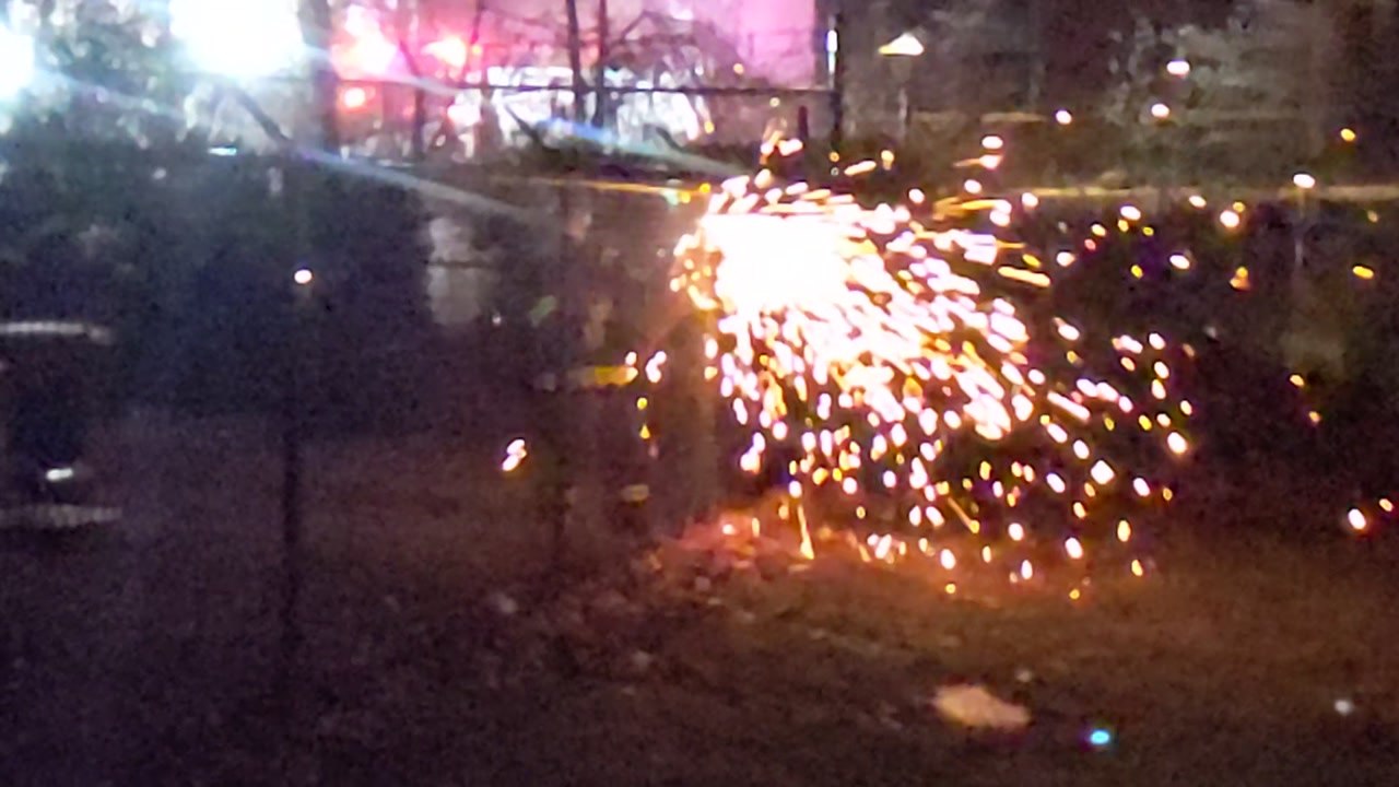 Large Fire in Elmont