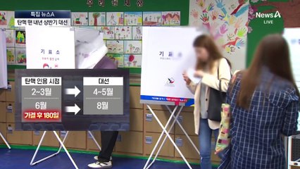 헌재서 탄핵안 인용되면 내년 상반기 대선