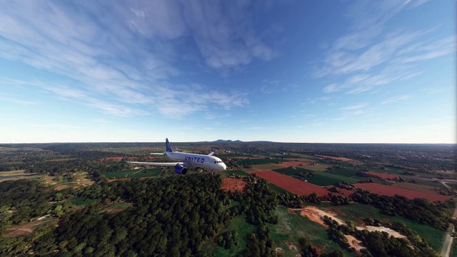 Stunning Landing: United Airlines A320neo at Palma de Mallorca Airport (PMI), Spain #flights #fly #flightlovers #Canada #USA #Japan #aviation #A320neo #flying #FlyingLovers #aviationlovers #landinglovers