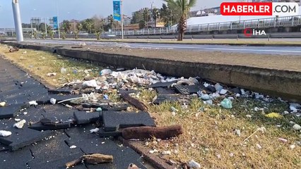 Karadeniz'in Dalgaları Trabzon'daki Yürüyüş Yoluna Zarar Verdi