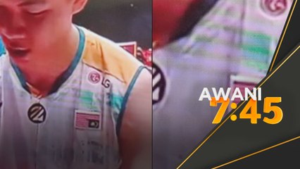 Jalur Gemilang terbalik pada jersi Zii Jia kecuaian kritikal