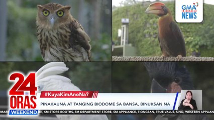 Pinakauna at tanging biodome sa bansa, binuksan na | 24 Oras Weekend