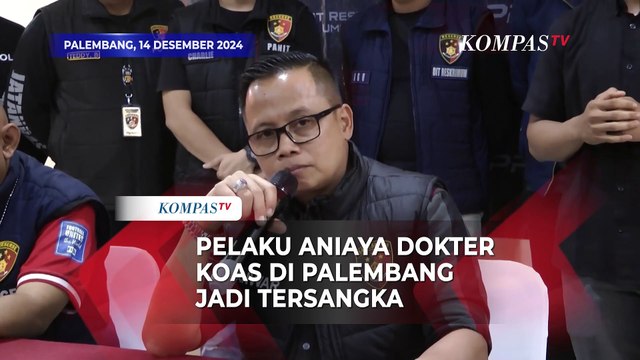Terungkap! Ini Motif Tersangka Aniaya Dokter Koas di Palembang