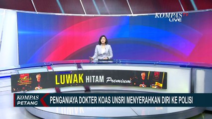 Kasus Penganiayaan Dokter Koas Unsri, Pelaku Serahkan Diri ke Polisi
