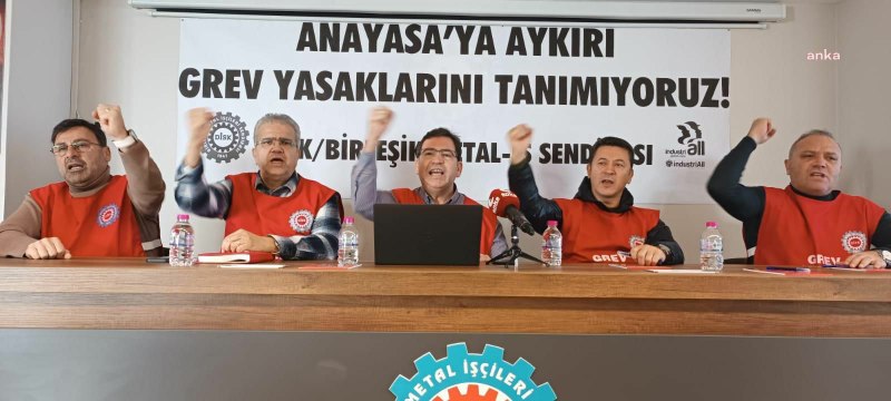 Erdoğan, Birleşik Metal-İş'in grevini yasakladı, sendika açıklama yaptı: 'Grev devam edecek'