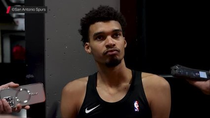 Spurs - Wembanyama sur sa réussite aux lancers-francs : "C'est la mémoire musculaire"