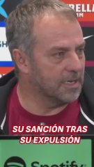 Flick se pronuncia sobre su sanción