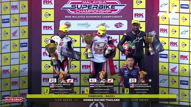 Nakarin nafi cabaran Azroy untuk muncul Juara 1000cc Perlumbaan Pertama