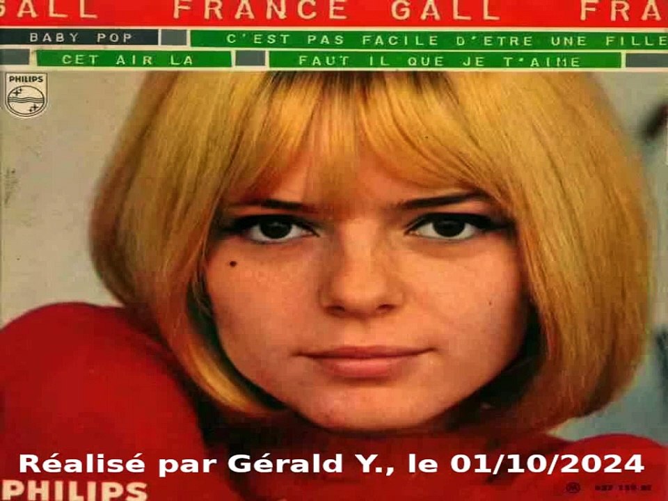 France Gall_Faut-il que je t’aime (Clip 1966)karaoké