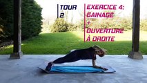 Fitness - HIIT abdos - 30 sec/10 sec - 4 tours