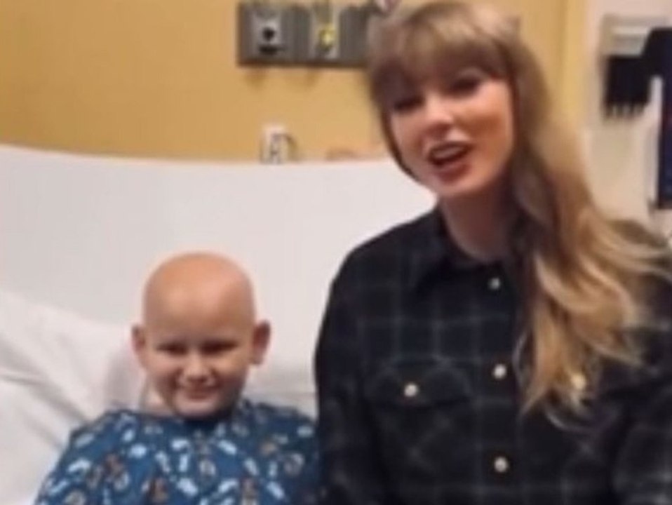 Taylor Swift besucht krebskranke Fans