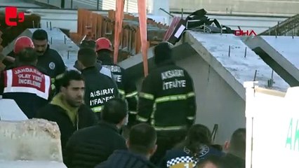 Üzerine beton blok düşen işçi öldü