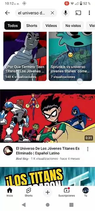 Por fin el universo de los jóvenes titanes original fue borrada XD por fin esa serie ya no existe nunca me gusto esa basura