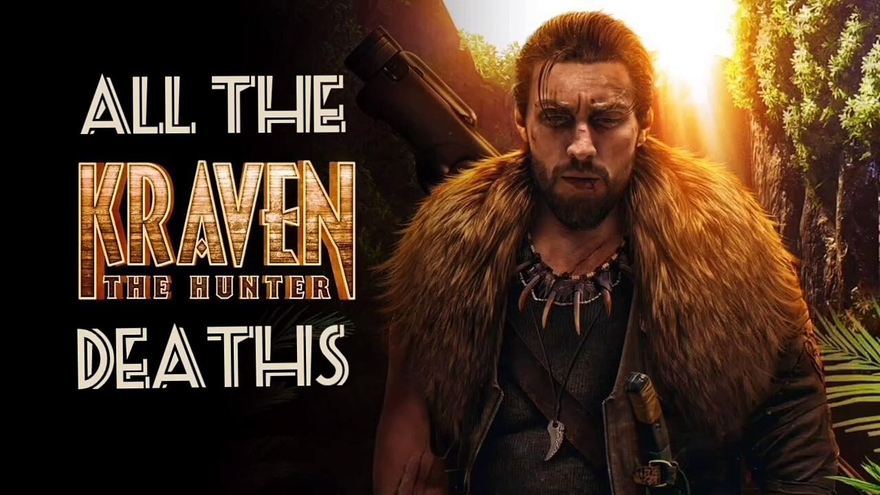 KRAVEN THE HUNTER_ ALL THE DEATHS #movie #review #clips #video #subscribe
