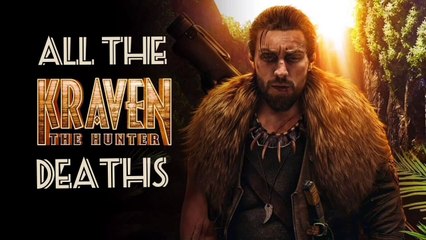 KRAVEN THE HUNTER_ ALL THE DEATHS #movie #review #clips #video #subscribe
