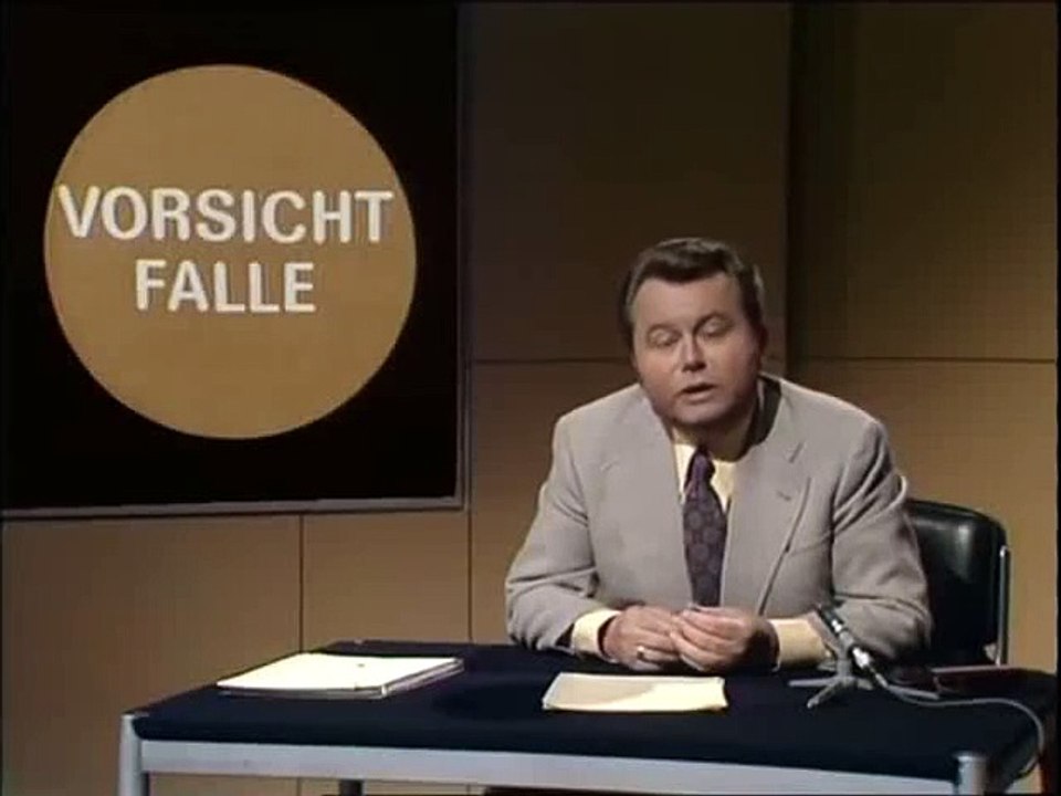 Vorsicht Falle vom 25. Juni 1975
