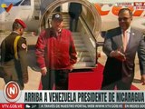 Arriba a Venezuela el Presidente de Nicaragua Daniel Ortega para participar en la XXIV del ALBA