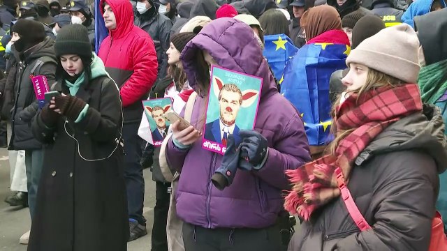 Géorgie: un nouveau président pro-pouvoir désigné en pleine crise politique