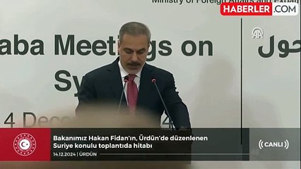 Dışişleri Bakanı Fidan: İsrail'in saldırıları derhal durmalı