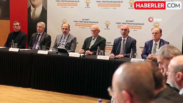 AK Partili Büyükşehir Belediye Başkanları istişare toplantısında Konya'da bir araya geldi