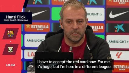 Flick finally accepts two-game suspension